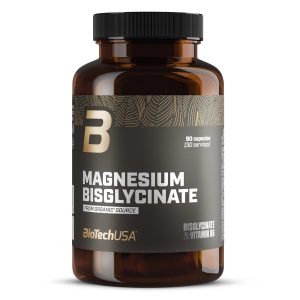 Magnesium Bisglycinate - 90 Caps BioTech USA